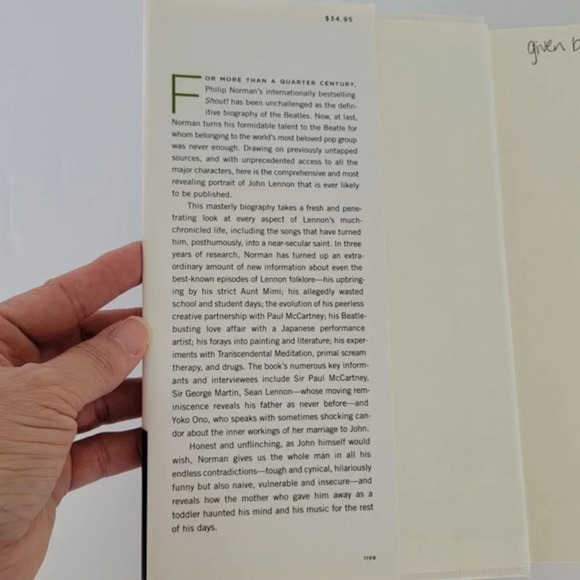 John Lennon The‎ Life by Philip Norman Hardcover Book - Picture 5 of 14